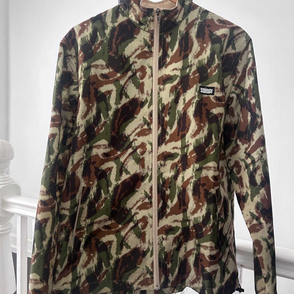 Stussy Camo Jacket Medium